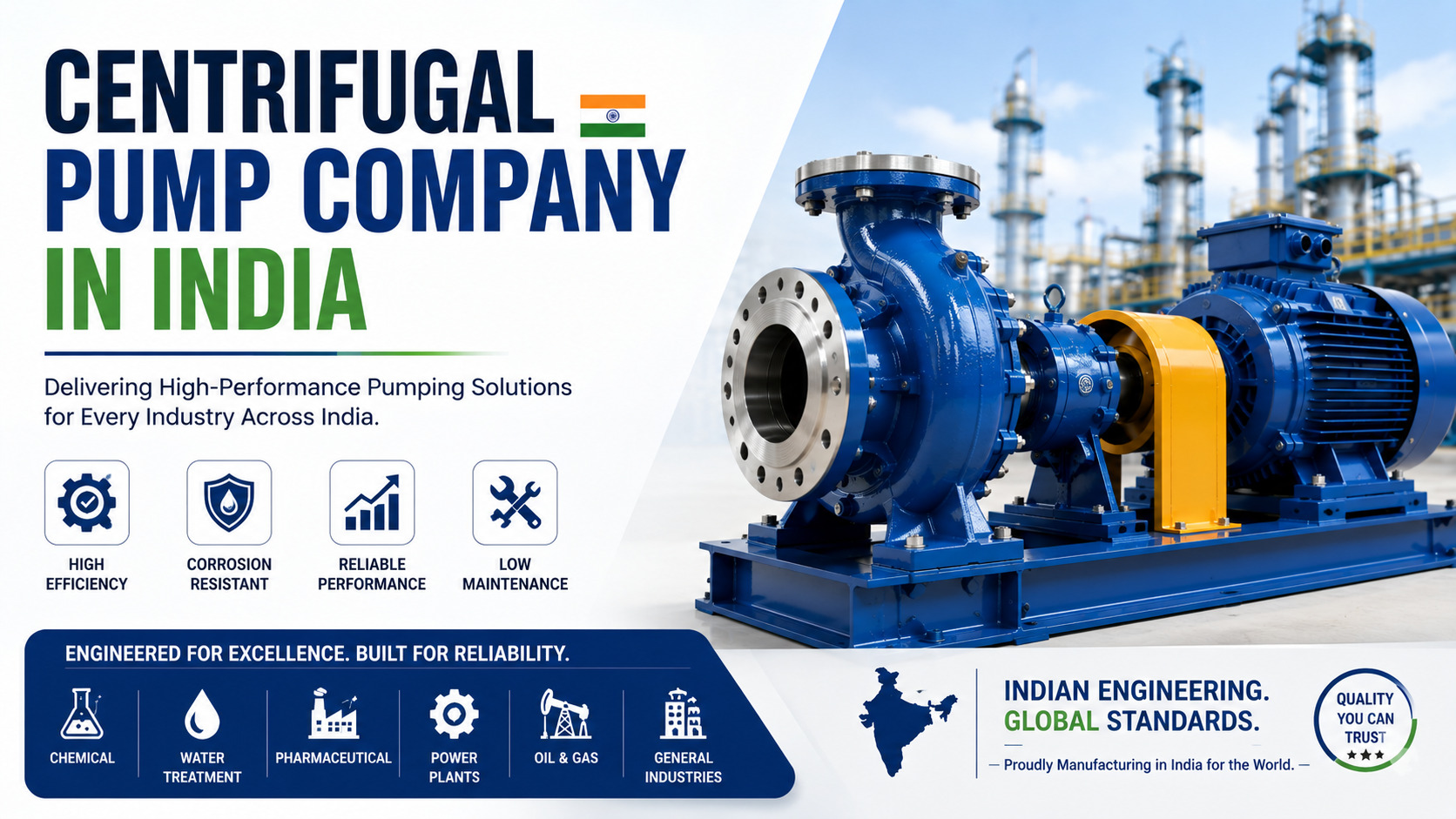centrifugal pump company in India